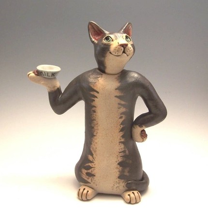 ceramic cat re-creation